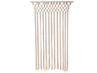 Jaluzele pentru usa "Macrame" 90X180cm bumbac, alb