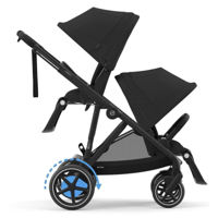 Детская коляска Cybex 524000517 e-Gazelle S BLK BP Moon Black