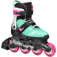 Role Rollerblade 86B0751520NG03 MICROBLADE XT Nero/Verde Mare Size 33-36,5