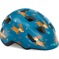 Защитный шлем Met-Bluegrass Met Hooray blue teckel glossy S