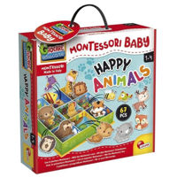 Настольная игра Lisciani Giochi 51026 Set educativ Montessori Baby Happy Animals