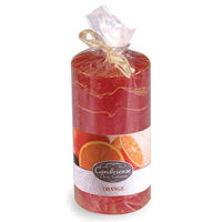 Декор Promstore 46129 Zniczplast Свеча ароматизированная Decor 14x7cm, 60ч, Апельсин