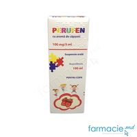 Perufen cu aroma de capsuni susp. orala 100 mg/5 ml 100 ml
