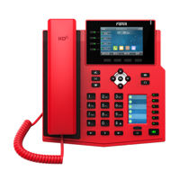 Fanvil X5U-R RED, High-end IP phone, Colour Display