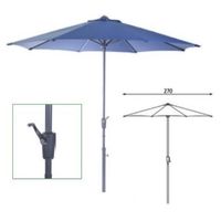 Umbrelă de gradină Villager Vasto Market albastru (060392)