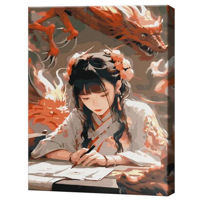 Картина по номерам Art Gallery EX8430 Eleva ca din basm 30x40cm Eco