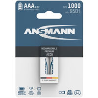 Аккумулятор Ansmann NiMH rechargeable battery Micro AAA / HR03 / 1.2V, 1000мАh, 2 pack