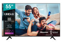 55" LED TV Hisense H55A7100F, Black (3840x2160 UHD, SMART TV, PCI 1600Hz, DVB-T/T2/C/S2)