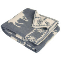 Textile de casă Ярослав 223293 плед шерсть мериноса 190х200