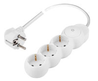 Удлинитель электрический Scame 161.3071D5, 3 locuri + INTR. CAVO 16A 5m