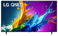 Телевизор 65" QNED SMART TV LG 65QNED80T6A, 3840x2160 4K UHD, webOS, Black