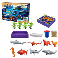 Набор для творчества Play Toys 3486 DIY Lumea Marină, dioramă cu nisip cinetic (Nikola Tesla)