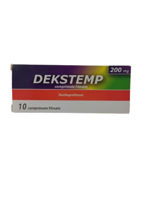 Dekstemp comp. filmate 200mg N10 KVZ