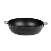 Кастрюля Cristel S28CWTE Cookway Ultra 28cm negru (fara manere)