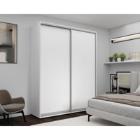 Dulap Nex Home Dulap cu uși glisante, 200x60x220cm, PAL, Alb