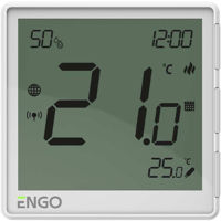 Термостат ENGO Controls Termostat programabil cu fir ZigBee EONE-230W, white