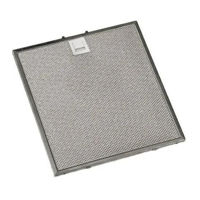 Фильтр для вытяжки Falmec Metal filter Base Allum. 235x245 BLACK