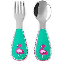 Посуда для кормления Skip Hop 9I237210 Set tacamuri Zoo Flamingo
