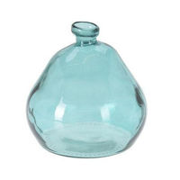 Ваза Holland 50918 стеклянная Бутыль H19сm, D17cm цветная