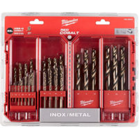 Набор головок, бит, насадок Milwaukee 4932493868 set de burghie HSS Cobalt, Ø1.0-13.0mm, 25buc