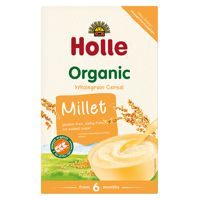 Terci de mei fara lapte Holle Organic (6+ luni) 250 g