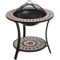 Grătar Holland 44834 Ambiance Барбекю круглый на ножках Mozaic D44cm, H58cm