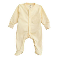 Детская одежда Minikin 211250362 Simply Комбинезон с кармашком р-р62, ваниль, унисекс