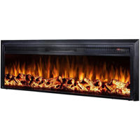 Șemineu electric ArtFlame Tanzania Lux, 439x1359x180 mm, Negru