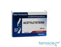 Acetilcisteina caps. 200 mg N10x3 (Balkan)