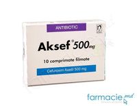 Аксеф, таблетки в оболочке 500 мг N10 (цефуроксим)