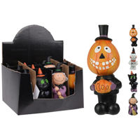 Декор Promstore 48438 Сувенир Halloween Пугало 10cm, керамика, 4 вида