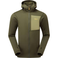 Одежда для спорта Rab Jacheta barbati Superflux Hoody Army L (QFG-13-ARM-LRG)