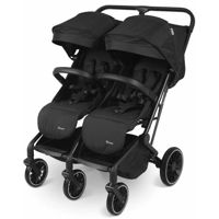 Сărucior pentru copii BabyGo BGO-7901 pentru gemeni GoTwice Black