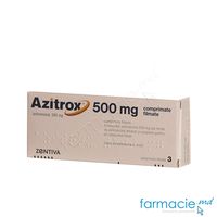 Azitrox comp. film. 500 mg N3 (Azitrtomicina) Zentiva