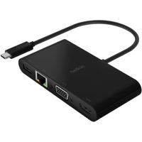 Adaptor IT Belkin AVC004BTBK USB-C  Ethernet/HDMI/VGA/USB-A/100W PD