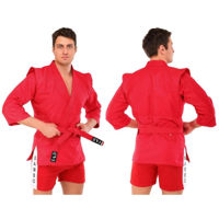 Одежда для спорта SUHS 12379 Kimono pt sambo din coton m.130 cm, 500g/m2 CO-4676