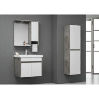 Зеркало для ванной Orka Aydos 55 Retro Gumus