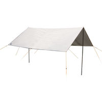 Тент туристический High Peak Tarp Capri 3.0, 3 x 2.8 m, aluminium-dark grey, 10119