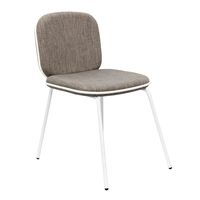 купить Металлический стул с текстильным сиденьем, 510x470x520.5 мм, серый в Кишинёве