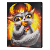 Tablou pe numere BrushMe BS54080 Pictura pe numere 40x50cm Eco Motan Taur