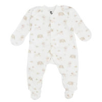 Детская одежда Minikin 242570162 My Love Комбинезон молочный с рисунком 1-3 мес (62 см)