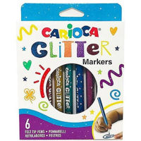 Набор для творчества Promstore 53248 Set carioci 6buc cu sclipici