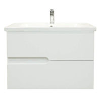 Dulap pentru lavoar Bayro Sorento Soft 800 suspendat / alb mat