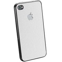SGP Skin Guard Leather White Set Package for iPhone 4/4S
