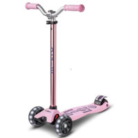 Самокат Micro MMD135 Maxi Deluxe Pro LED Rose
