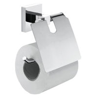 Держатель для туалетной бумаги с крышкой VOLLE RONDA cromo