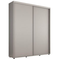 Шкаф Mobildor-Lux Compact uși glisante PAL fără ornament (180x45x200H cm) Grey