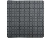 Коврик для душа 54X54cm Quadro Premium серый, резиновый