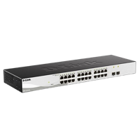 24-port 10/100/1000BASE-T Managed Switch D-Link DGS-1210-26/F3A, 2xSFP