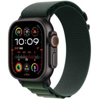 Смарт часы Apple Watch Ultra 2 2024 GPS + Cellular 49mm Black Titanium Case with Dark Green Alpine Loop - Small MX4Q3